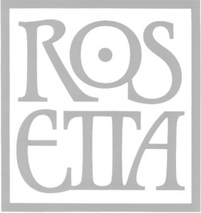 Logo for Loveland-based animal sculptor Rosetta
