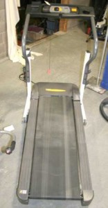 a shot from behind looking at the deck and control panel