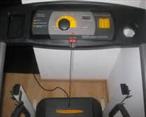 the control console for the treadmill that I removed and modified