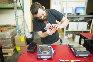 SparkFun inventories its stock of 2300+ products